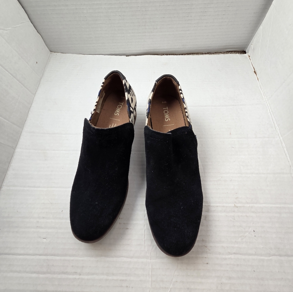 TOMS Shaye Leather Ankle Boot